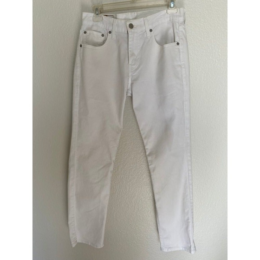 LEVI'S Woman's White 511 Jeans, Size 30W 30L
